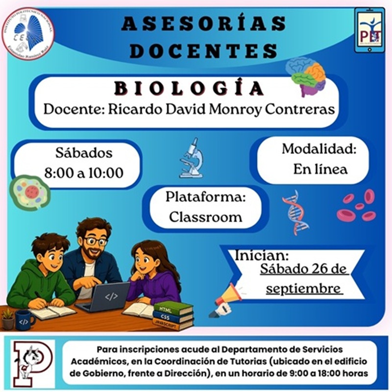 asesoria doc biologia